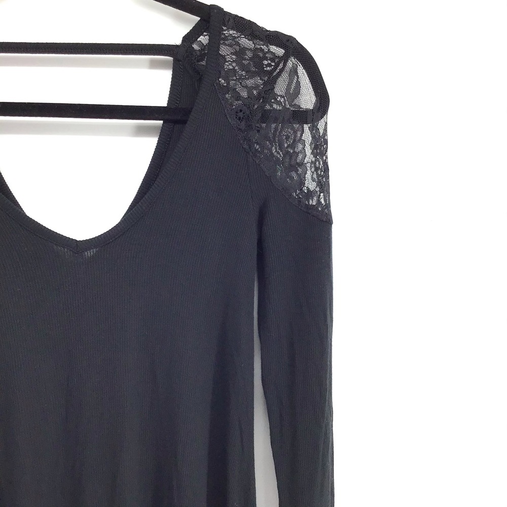 AMERICAN EAGLE NWT Ribbed Long Sleeve Dress - Picture 5 of 8